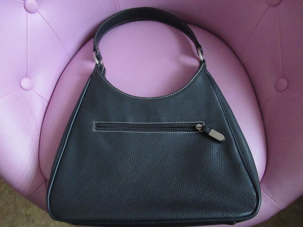 Sac &agrave; main femme bleu marine Duolynx Maroquinerie