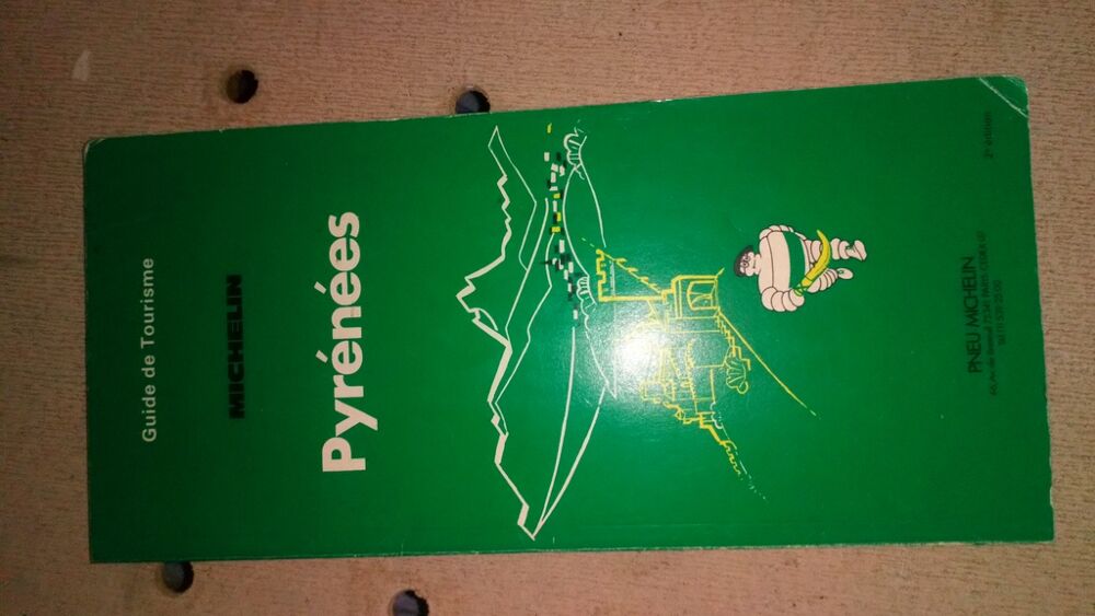 Ancien Guide Michelin Vert - Pyr&eacute;n&eacute;es ann&eacute;e 80 