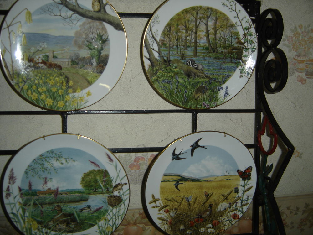 Assiettes M&eacute;dailler Franklin 