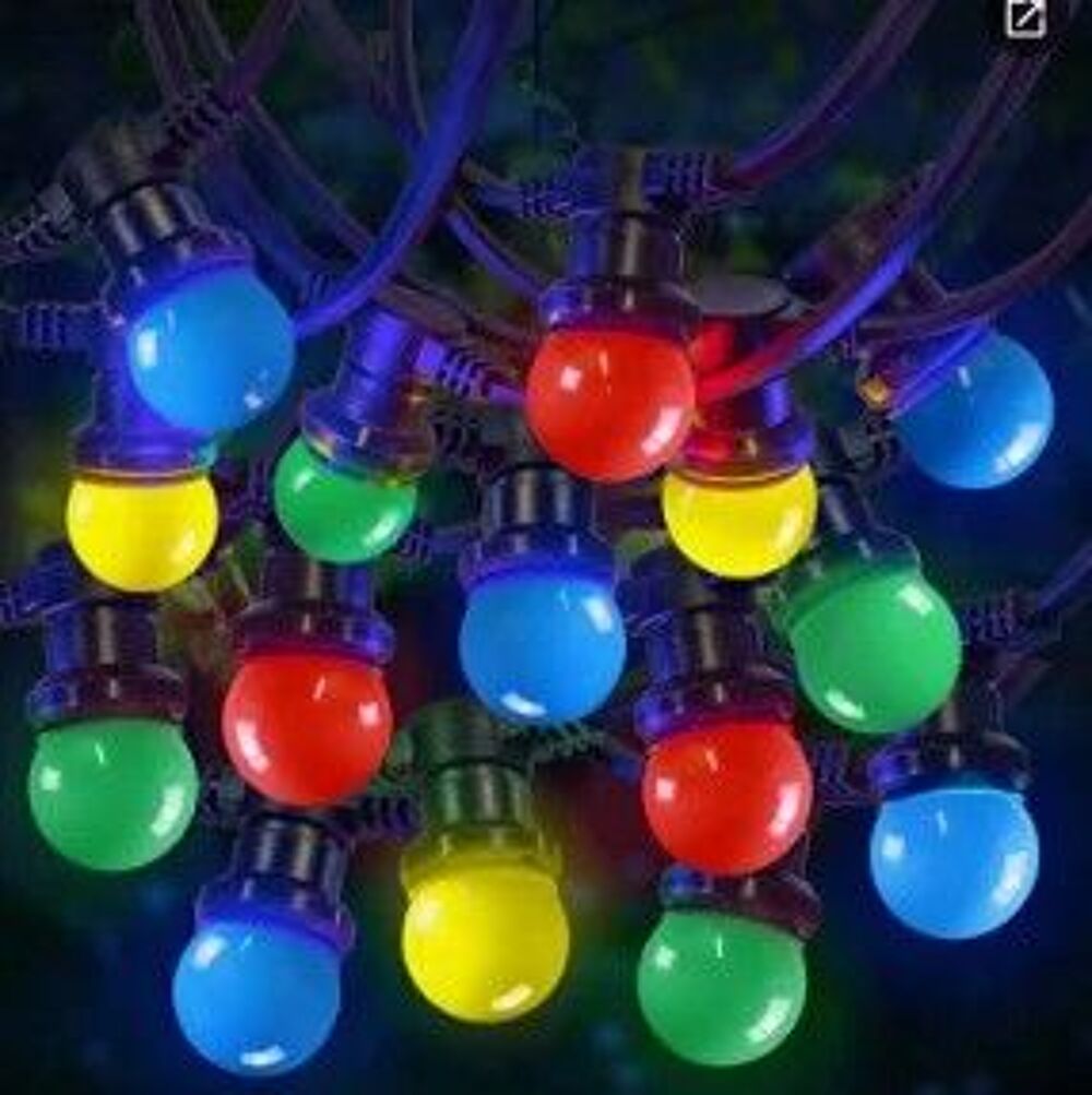 Guirlande lumineuse pour f&ecirc;tes pour l'int&eacute;rieur/ext&eacute;rieur Décoration