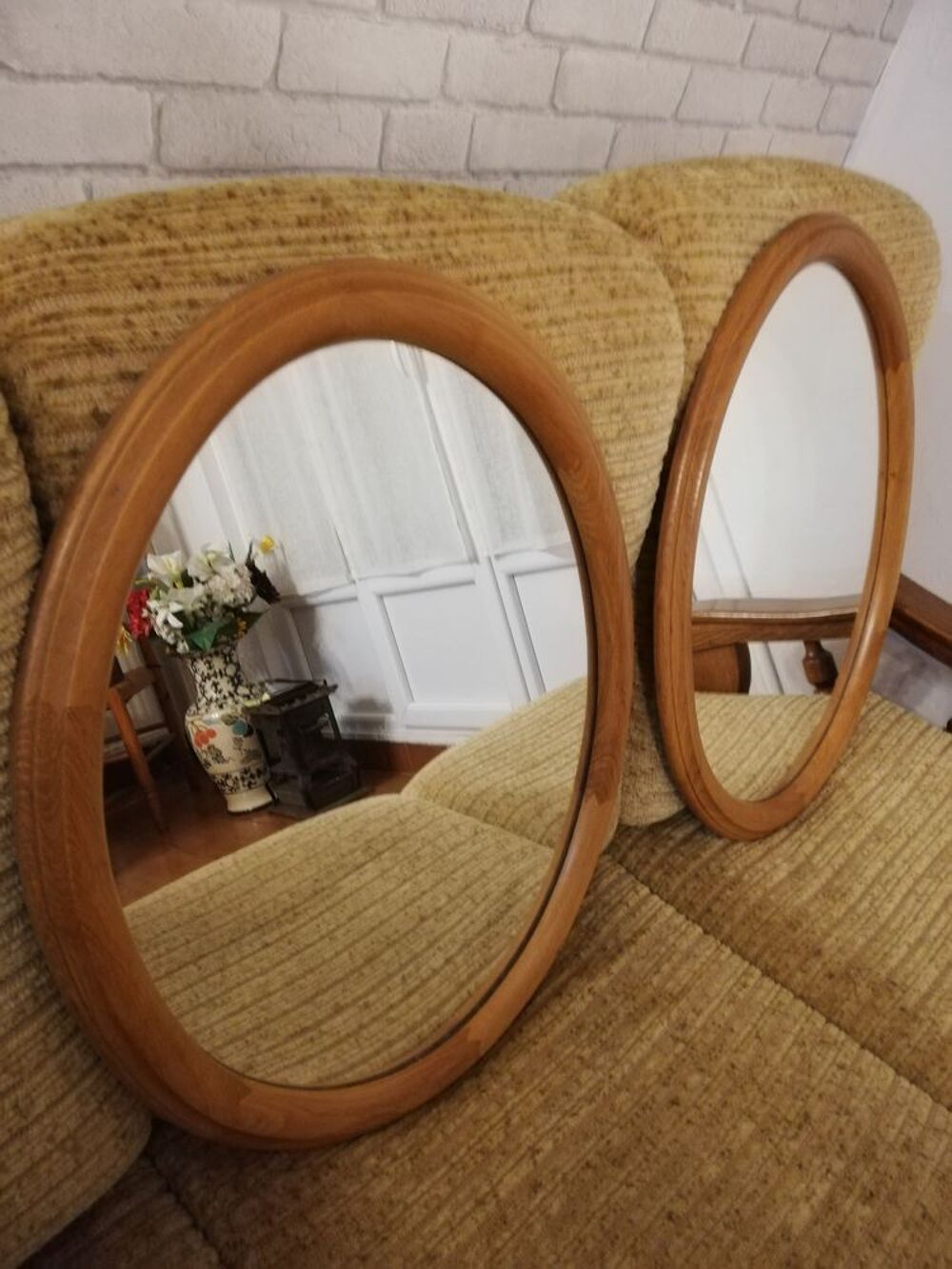 Miroirs ovales Décoration