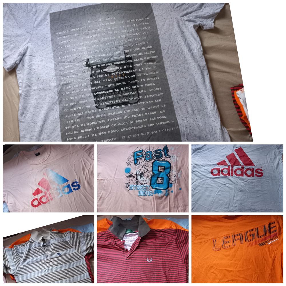 Lot de v&ecirc;tements homme taille XL/XXL Vêtements