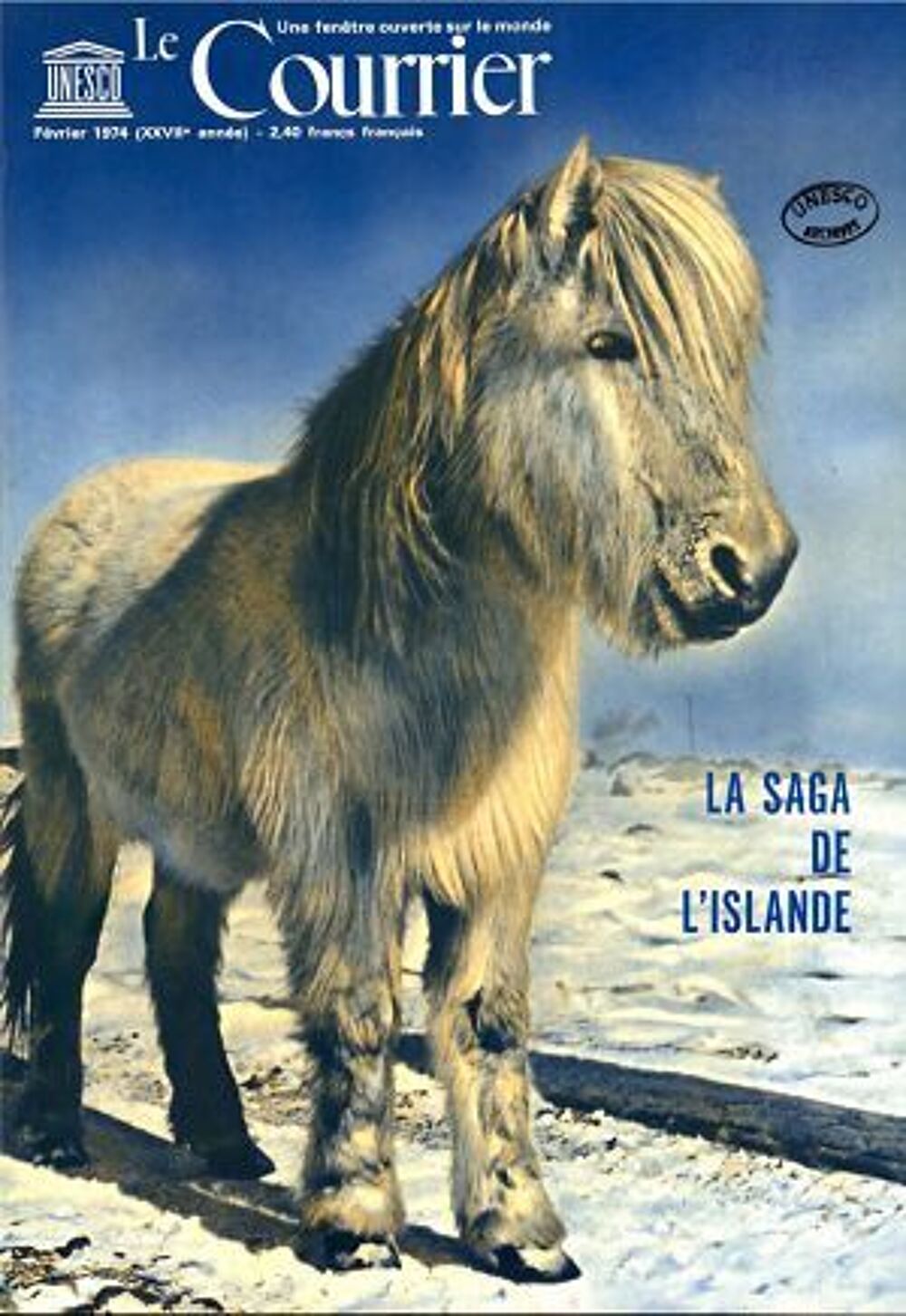Revue Le courrier de l'Unesco Livres et BD