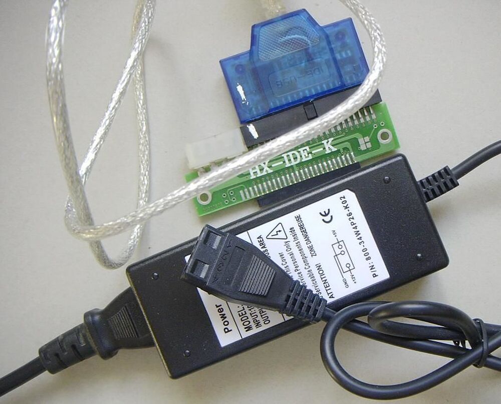 Adaptateur convertisseur de IDE en Usb
Matériel informatique