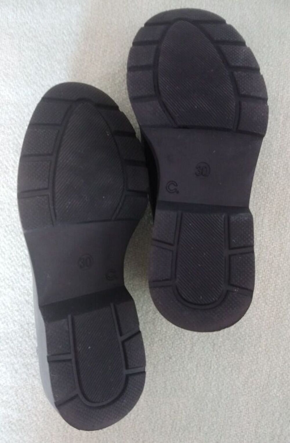 Ballerines vernis &agrave; semelle &eacute;paisse Chaussures enfants