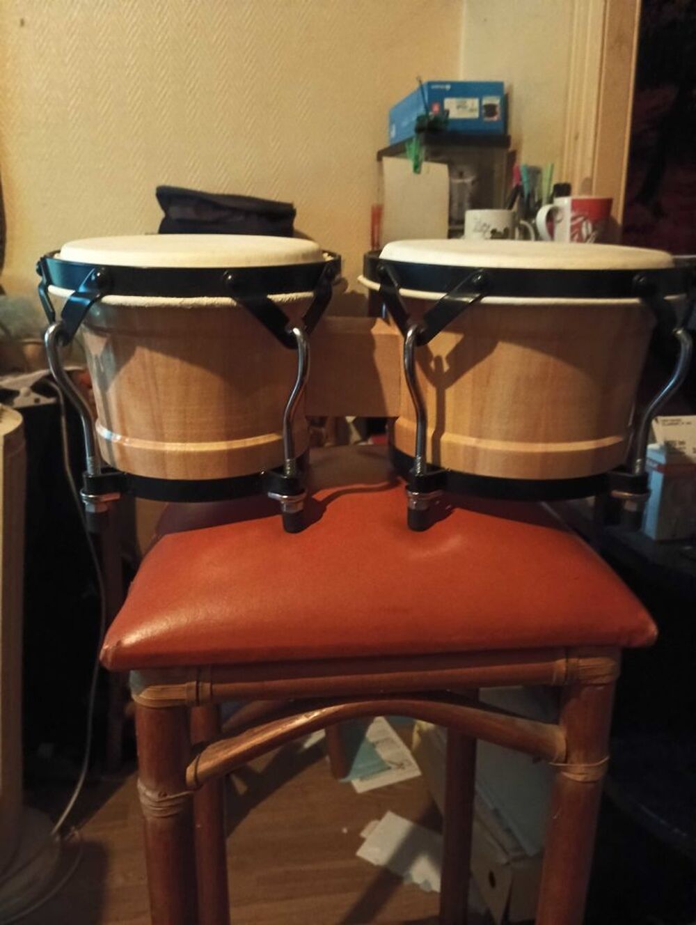 bongos classiques Paul Beuscher. Instruments de musique
