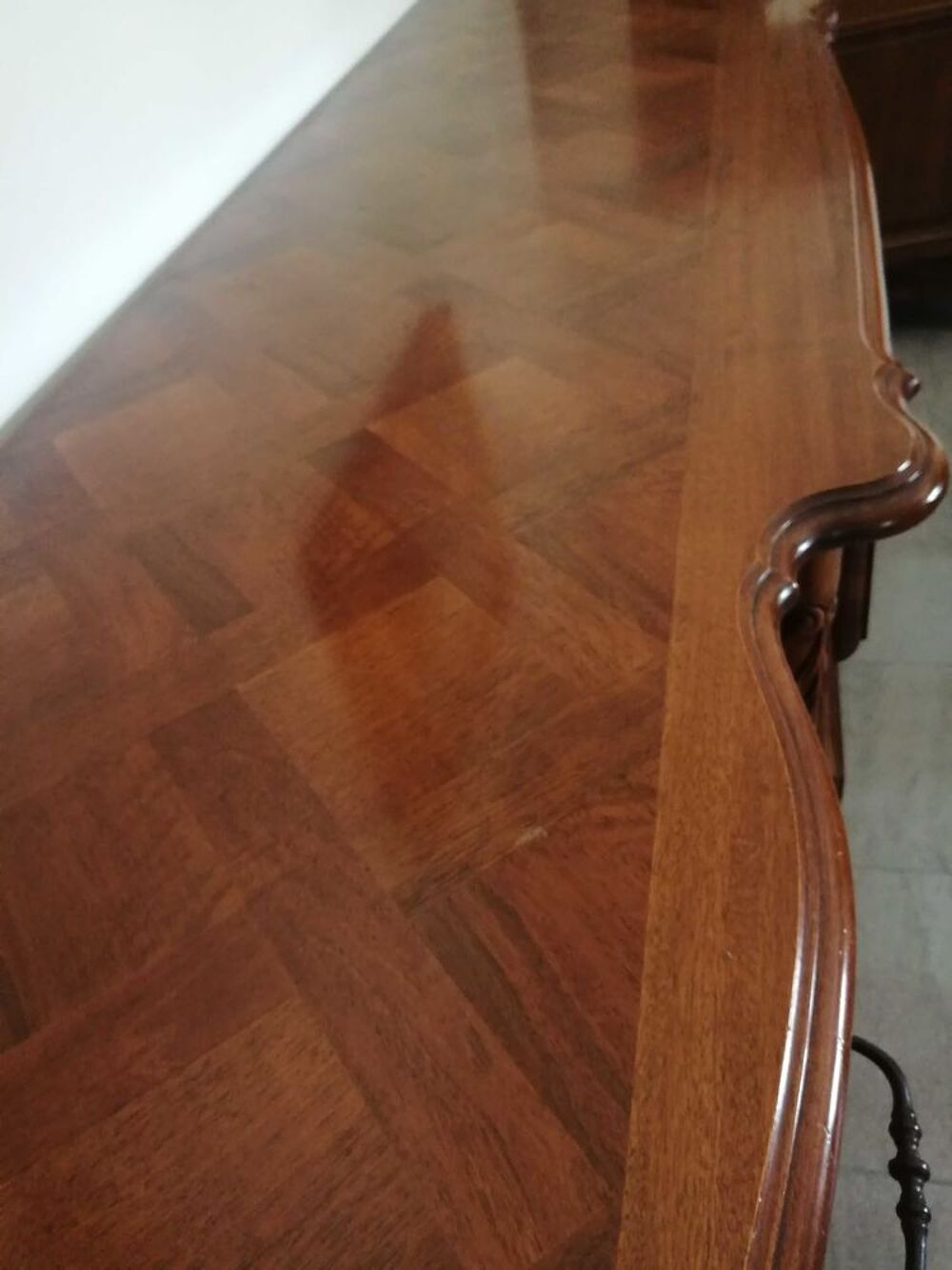 enfilade Proven&ccedil;ale 4 portes Merisier Meubles