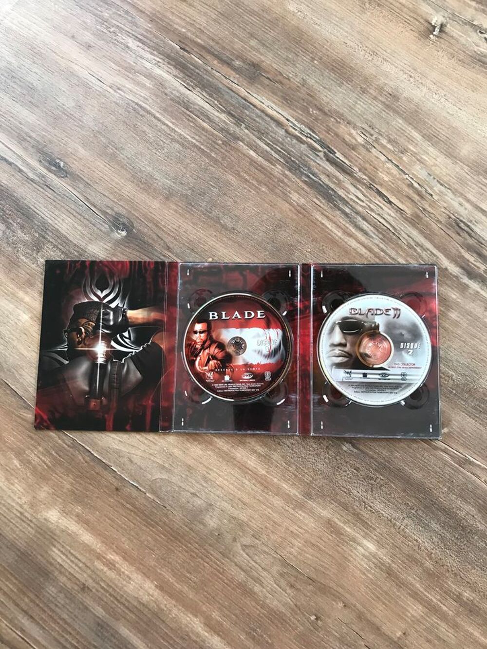 Coffret collector 2 DVD " Blade " DVD et blu-ray