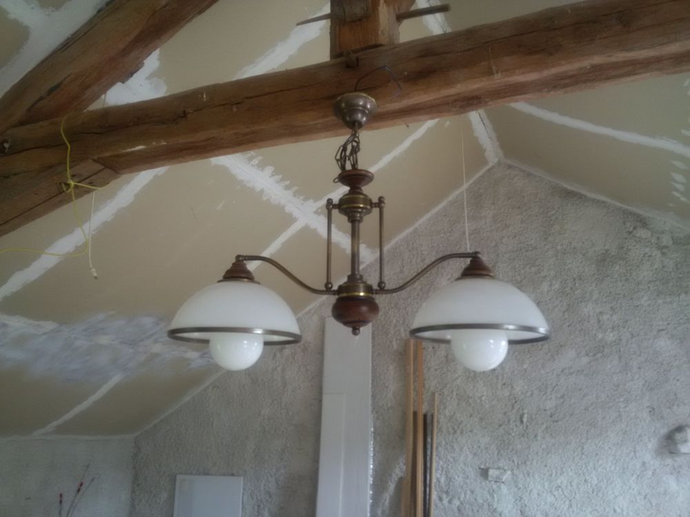 Plafonnier rustique Décoration