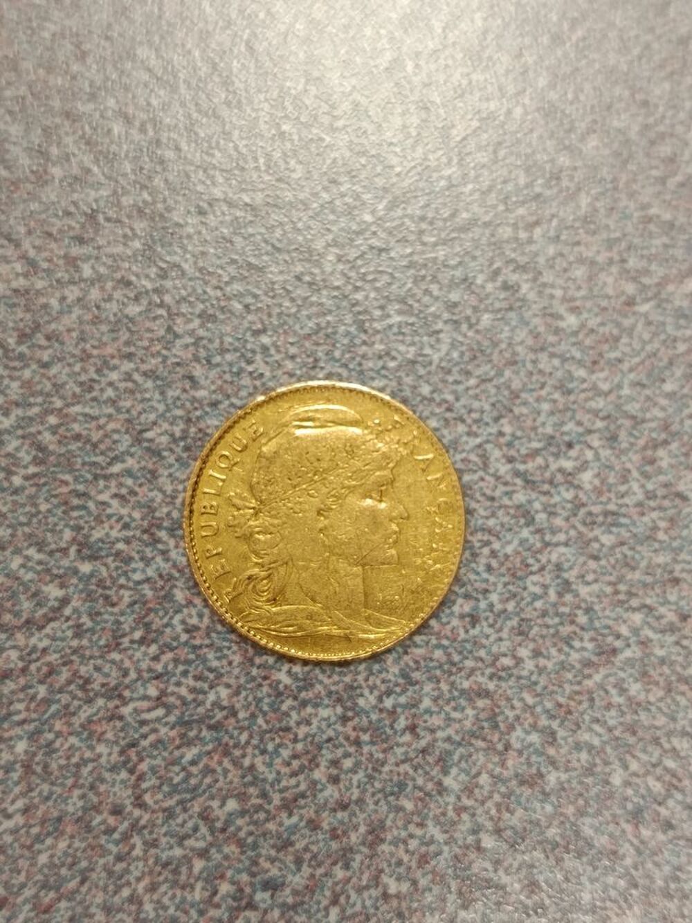 Pi&egrave;ce 10 francs OR Coq/Marianne de 1905 