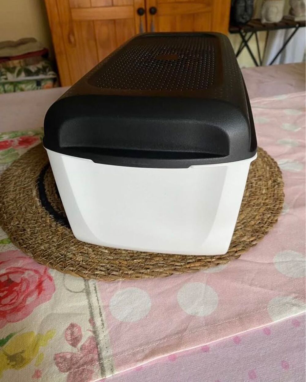 Bo&icirc;te &agrave; pain Tupperware BreadSmart (Noir et Blanc) - Anti-gaspillage Electroménager