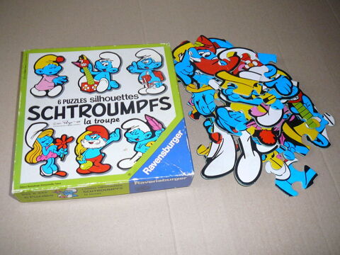Puzzles SCHTROUMPFS (vintage) 15 Montlu�on (03)