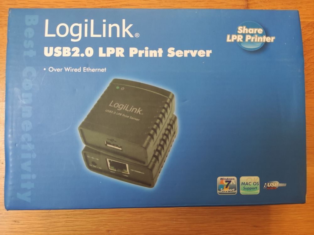 serveur d'impression Logilink USB2.0 Matériel informatique
