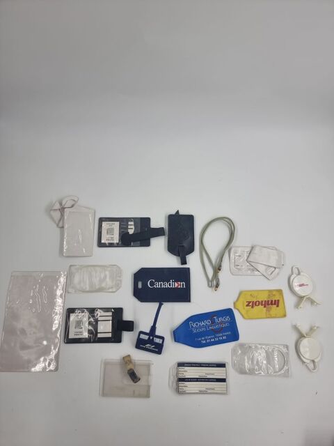 Lot d'�tiquettes de baguages 2 Vulbens (74)