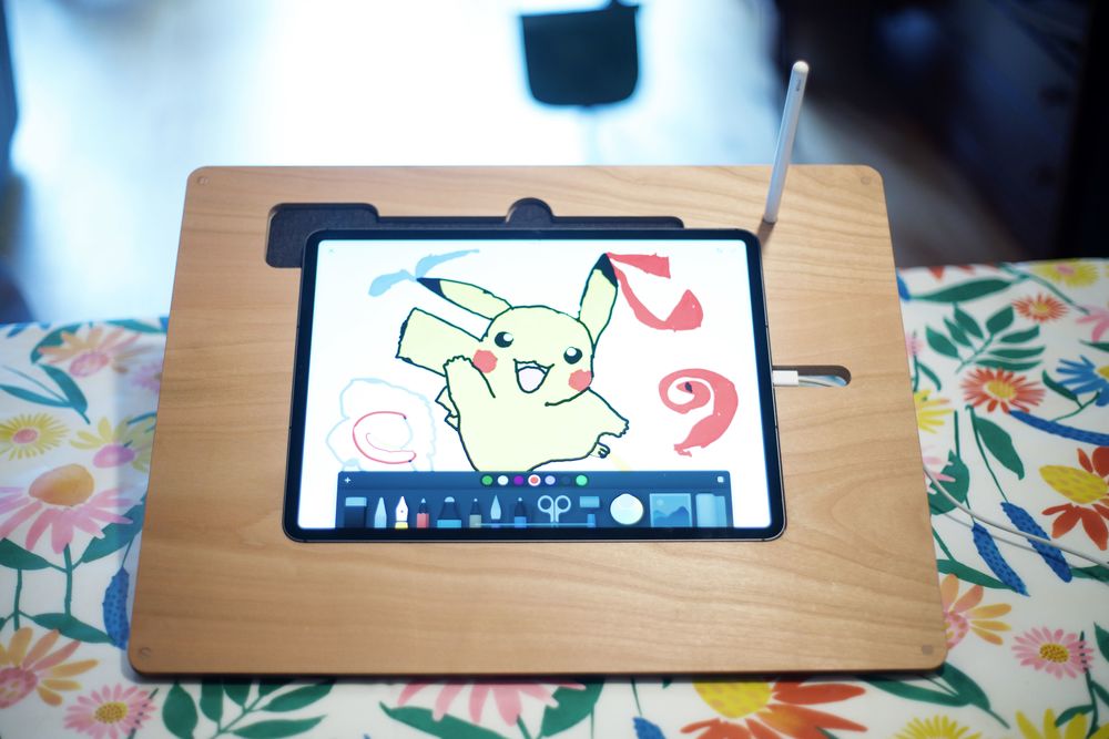 Support de dessin ergonomique pour iPad Pro M4 Téléphones et tablettes