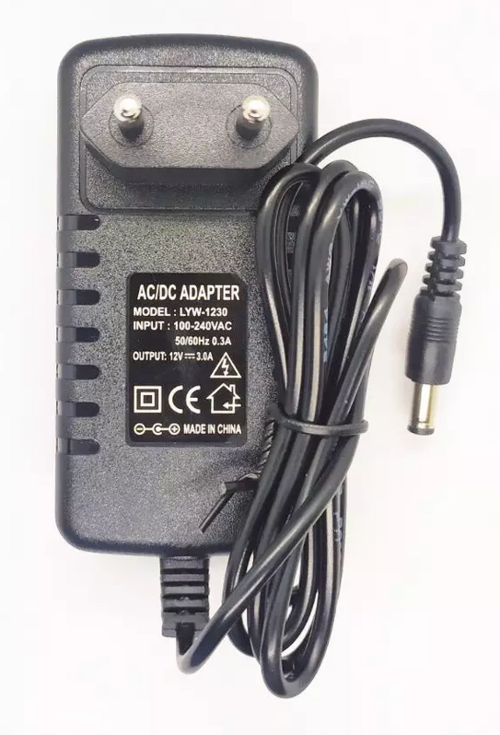 Alimentation &eacute;lectrique LYW-1230, entr&eacute;e 100-240VAC/sortie 1 Matériel informatique
