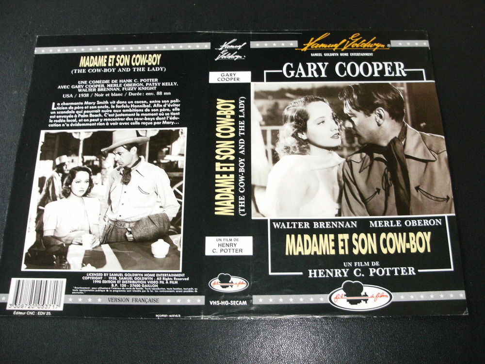 Film : " Madame et son cow-boy " DVD et blu-ray