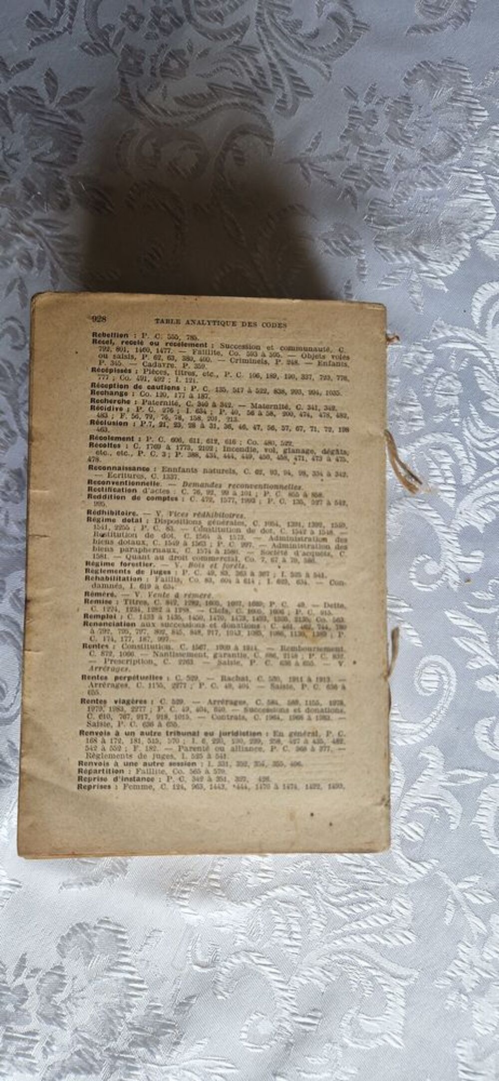 Livre ancien "Lois constitutionnelles et organiques" 