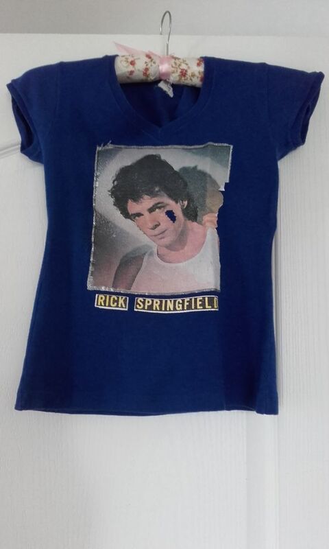 T-Shirt : Rick Springfield 1981 - Taille : 12 ans 10 Angers (49)