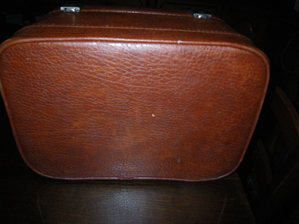 Valise de Toilette Marron de Voyage Maroquinerie