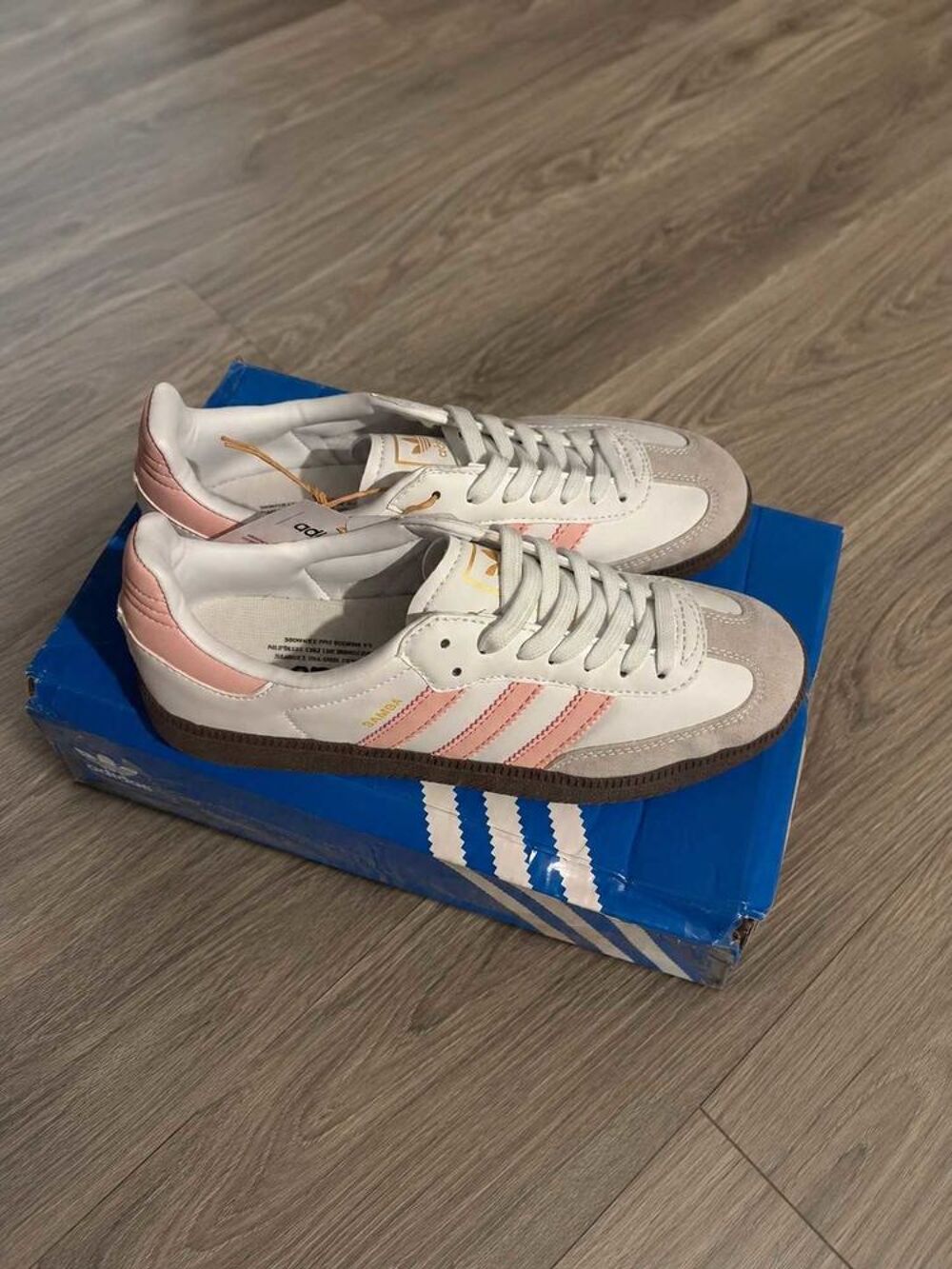 Chaussures samba rose Chaussures