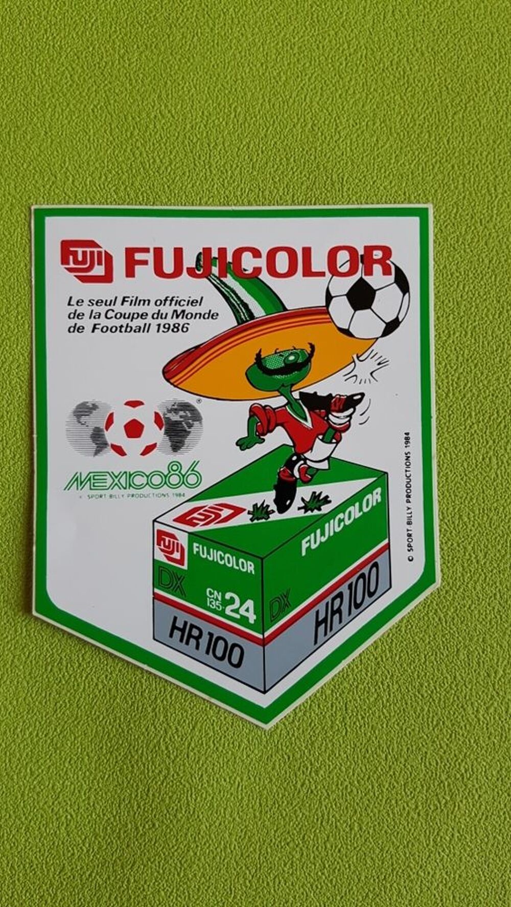 AUTOCOLLANT FUJICOLOR 