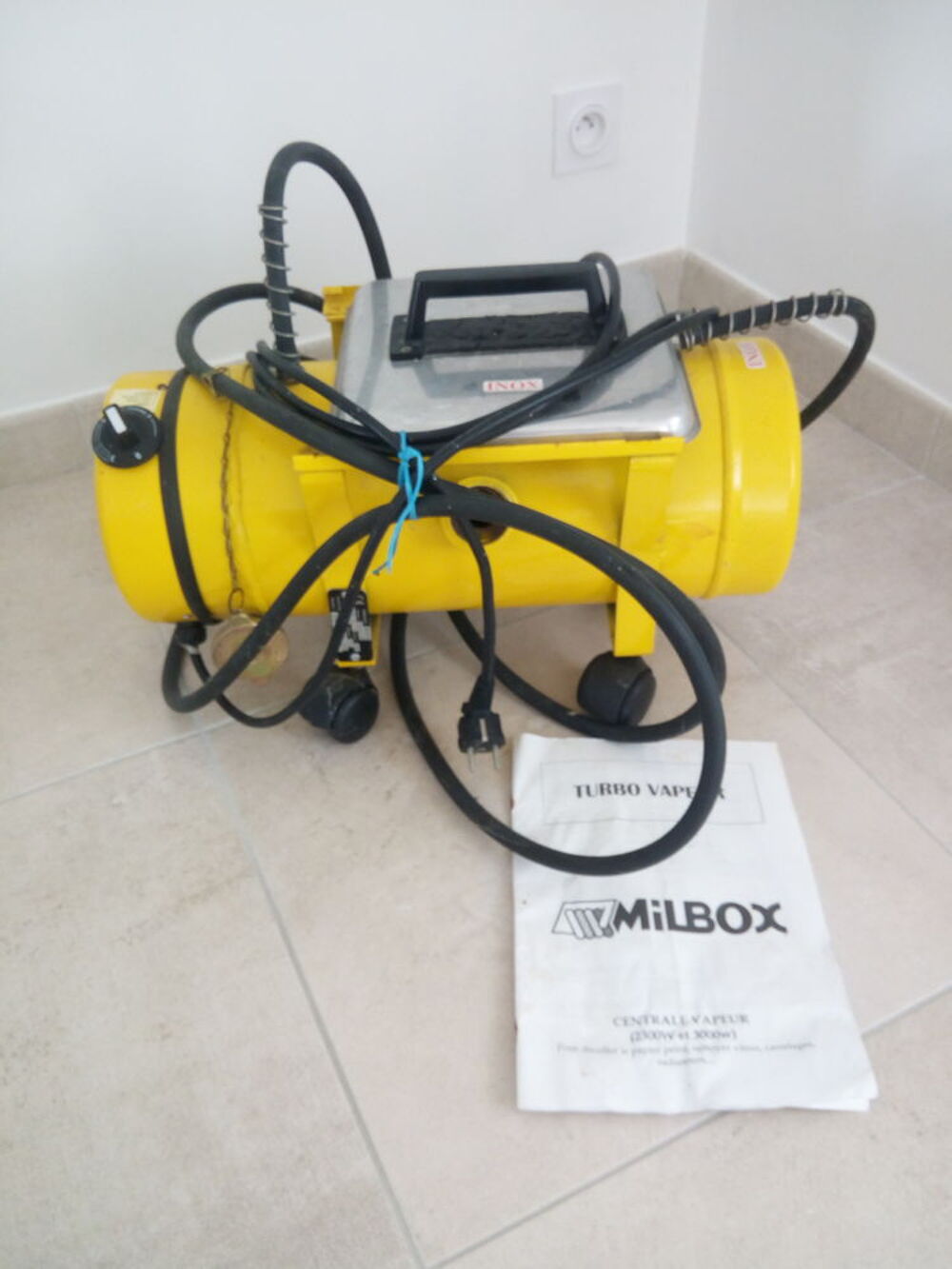 Détapisseuse décolleuse à Papier Peint MILBOX NESPOLI 2300 W