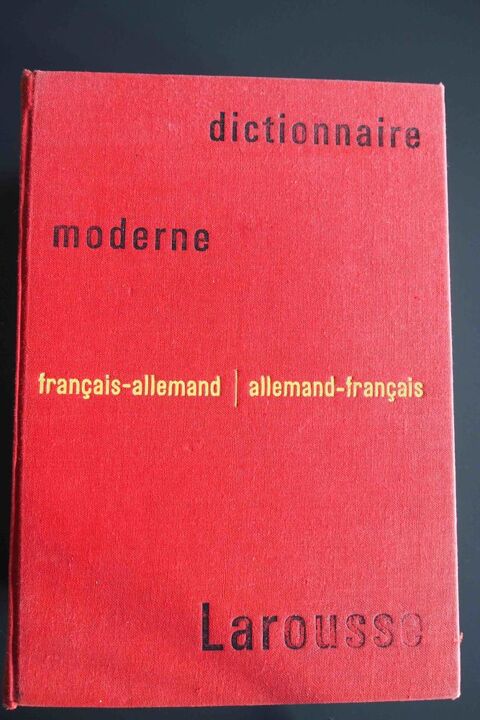 Dictionnaire moderne franais allemand, allemand-franais, 5 Rennes (35)