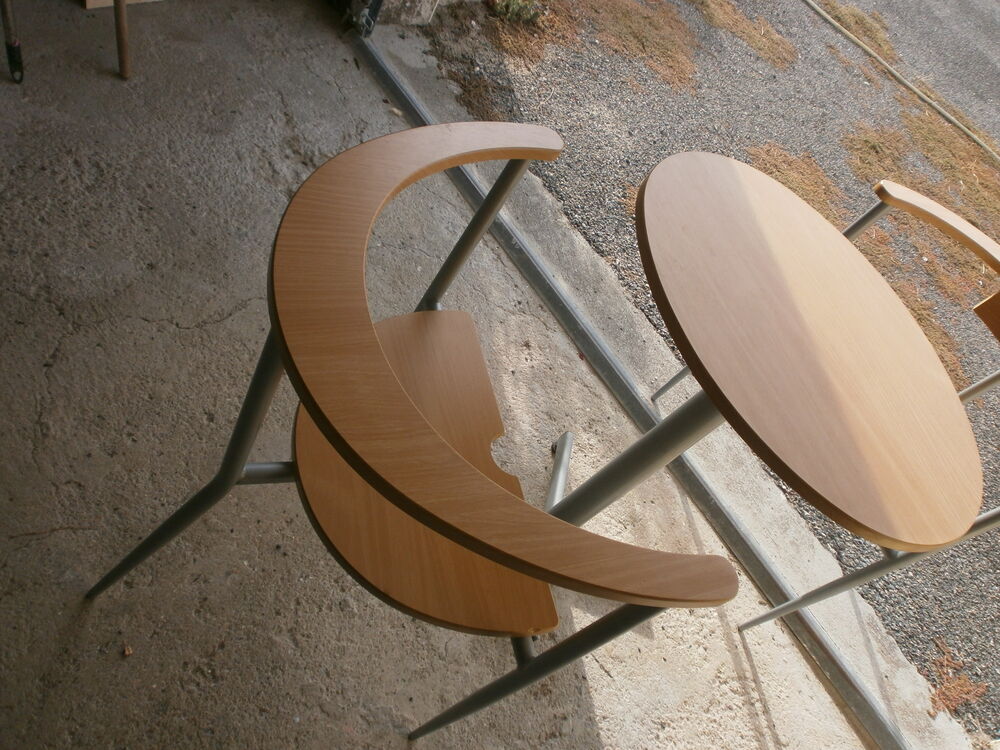 EnsembleTable Bistrot+2 chaises encastr&eacute;s Meubles