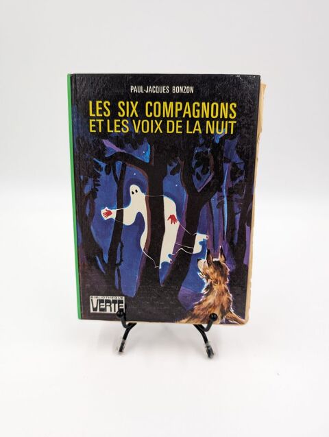Livre Les Six Compagnons et les Voix de la Nuit tr�s ab�m� 1 Vulbens (74)