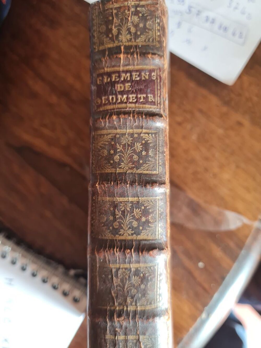 Livre rare g&eacute;om&eacute;trie plane 