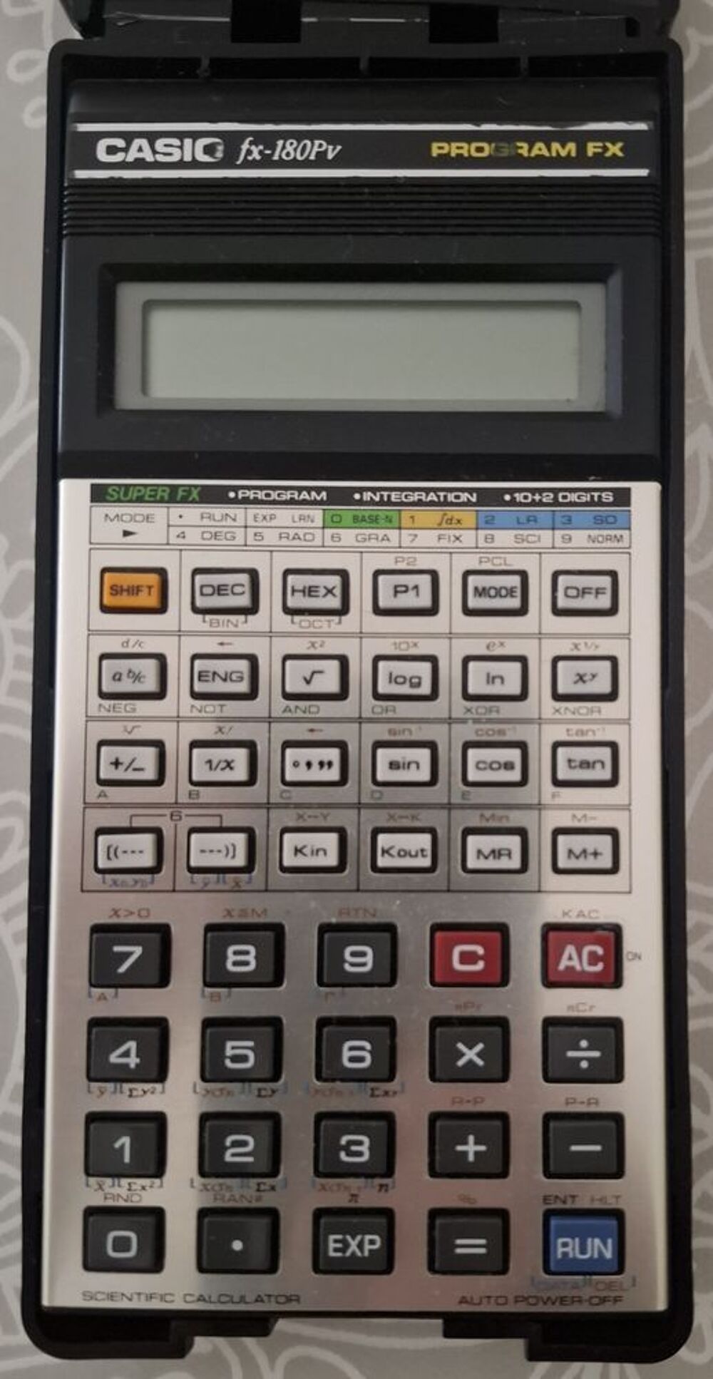 Calculatrice CASIO fx-180Pv Matériel informatique