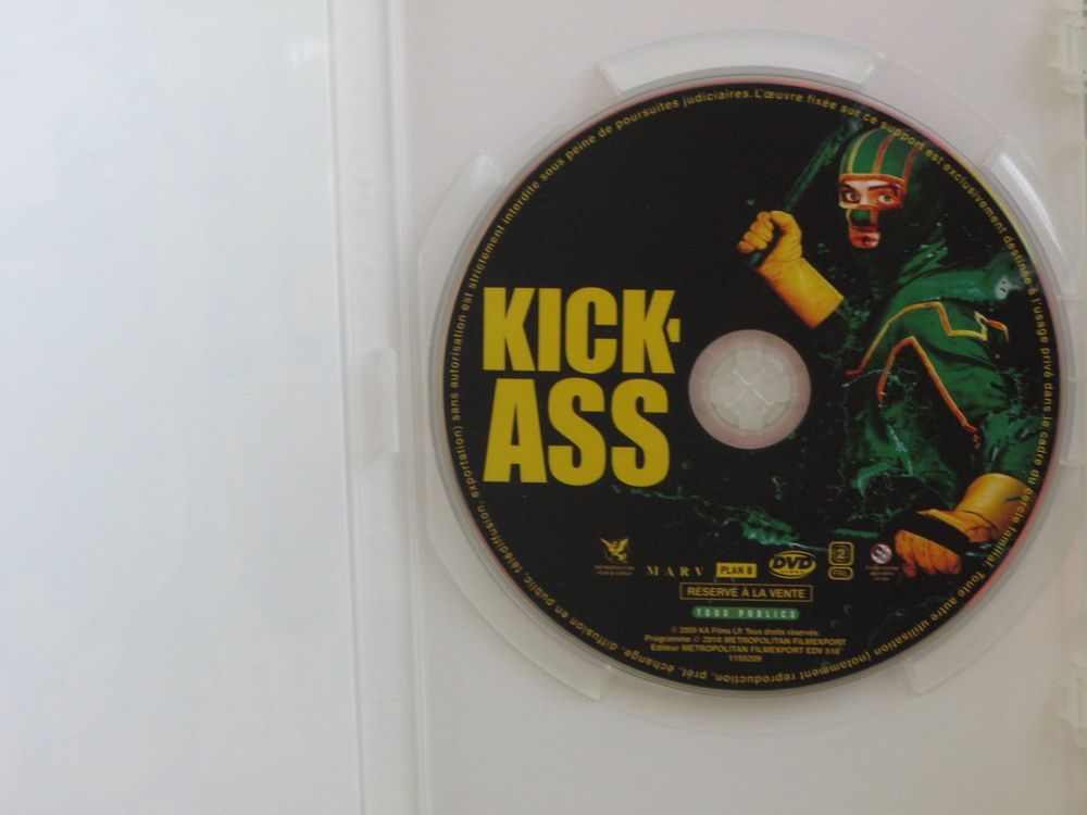 Kick-Ass pas de pouvoir? pas de probl&egrave;me ! DVD et blu-ray