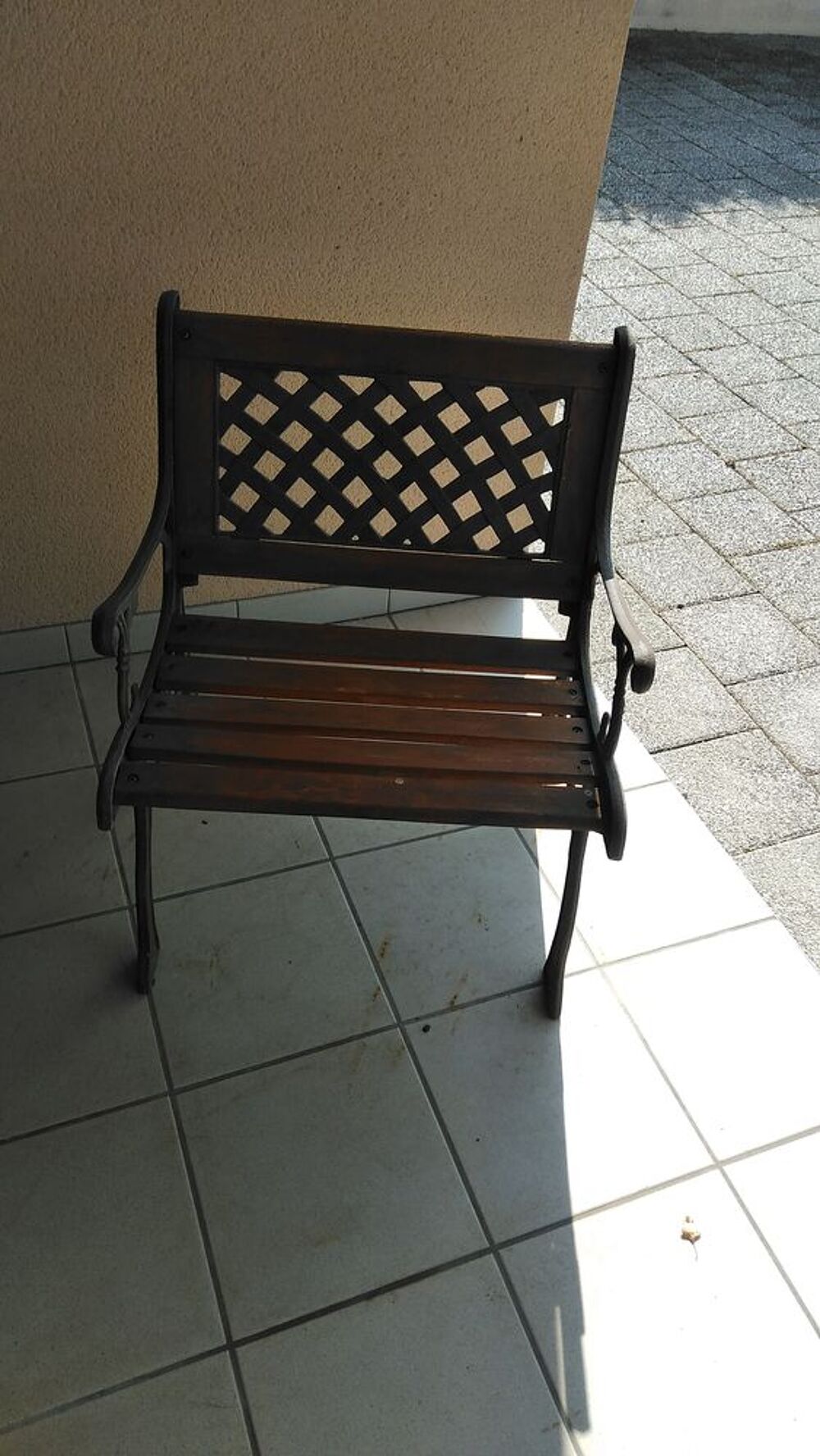 salon de jardin Bois Fonte 
Meubles