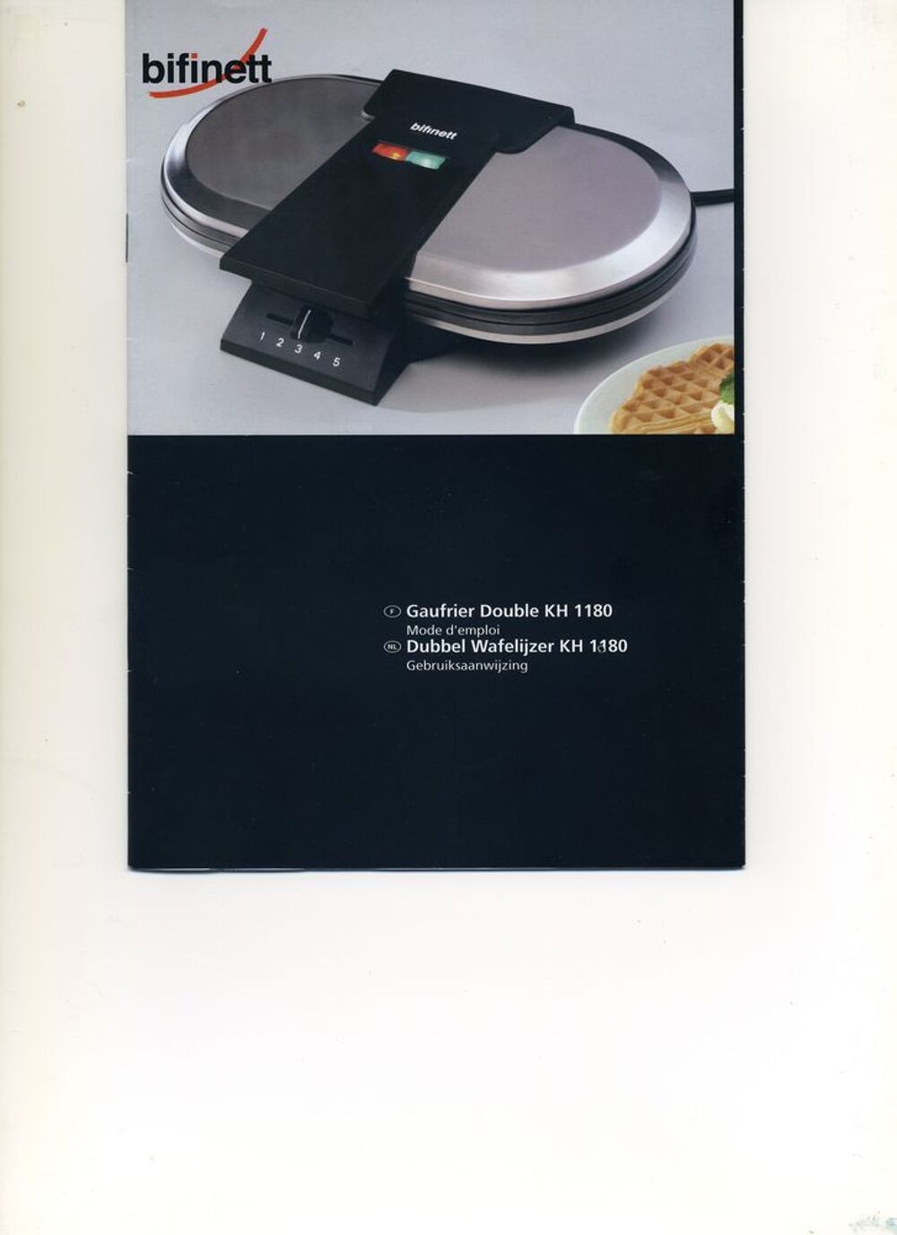 Gaufrier &eacute;lectrique double KH 1180 Electroménager