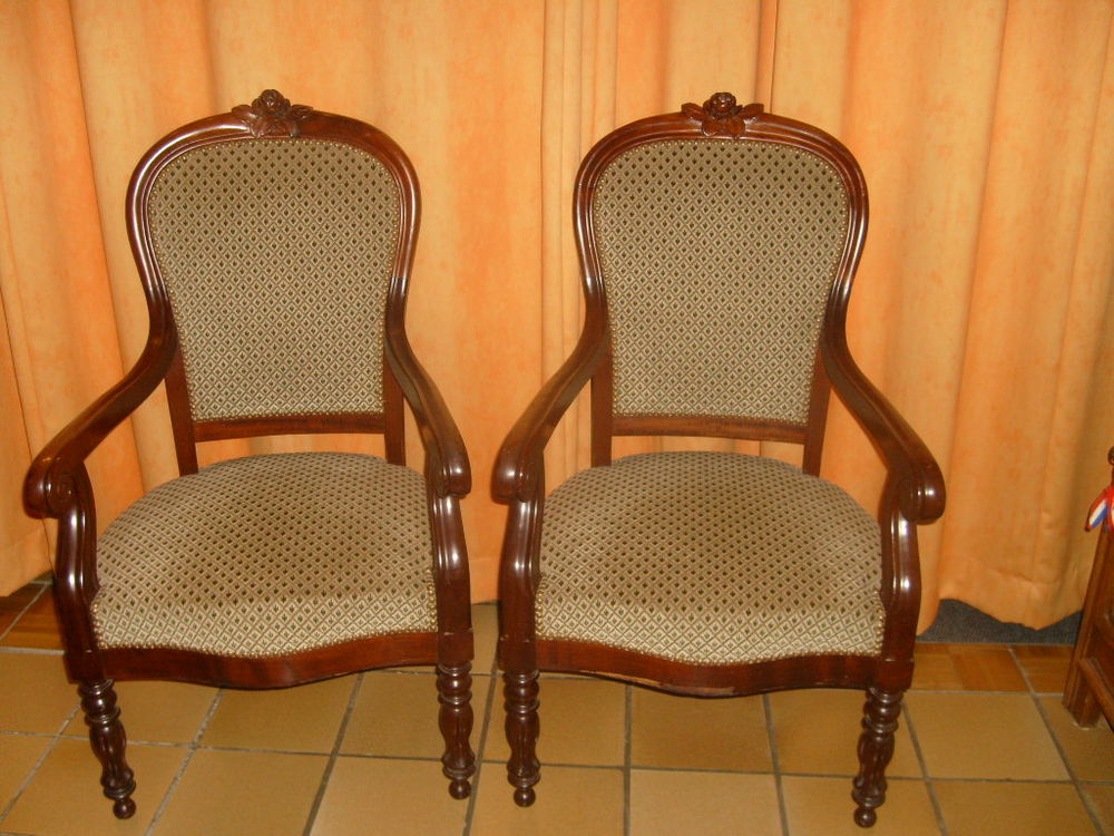 FAUTEUILS "EMPIRE" ACAJOU Meubles