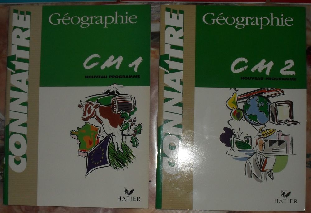 Lot de 5 livrets de la collection conna&icirc;tre en parfait &eacute;tat. Livres et BD