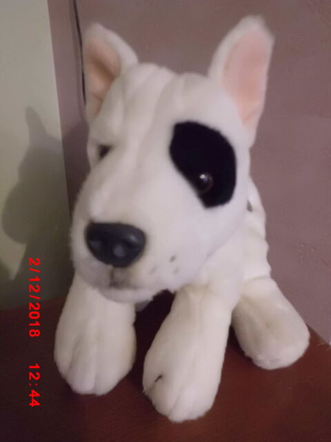 CHIEN BLANC COCARD NOIR KEEL TOYS 19 Oignies (62)