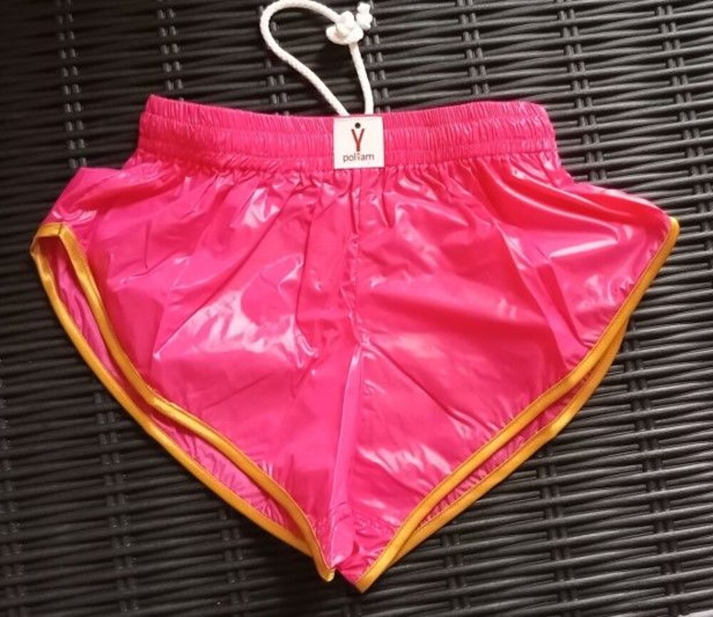 Short vintage nylon polyamide 4O10 Rose/Or 3 sizes S-M-L Vêtements
