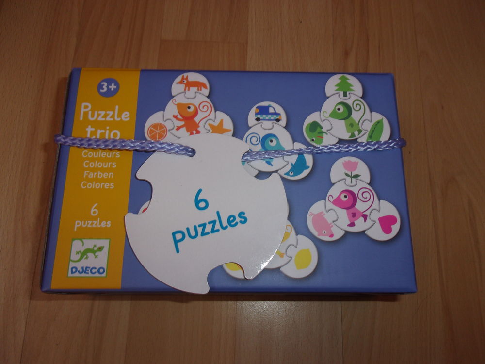 Puzzle Trio 6 puzzles de Djeco (Neuf) Jeux / jouets