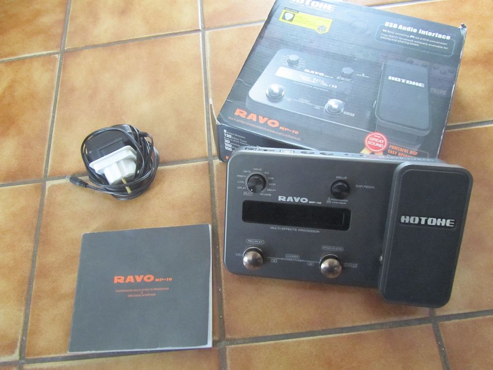 MULTI EFFET guitare Hotone Ravo MP-10 Instruments de musique