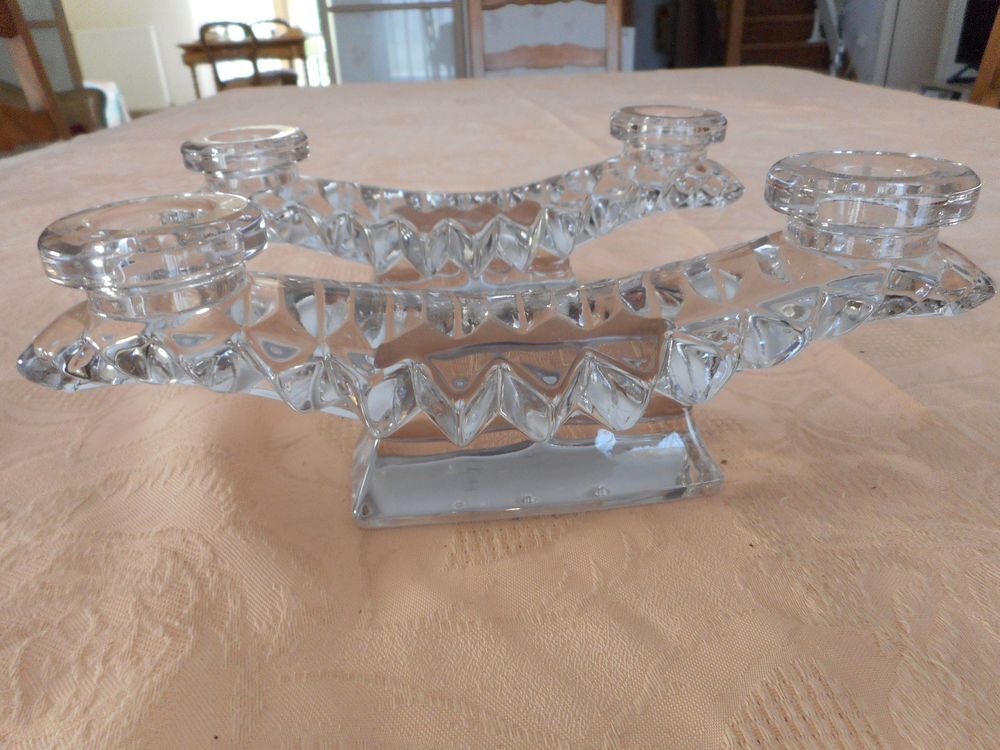 PAIRE DE BOUGEOIRS ANNEES 60 Dcoration