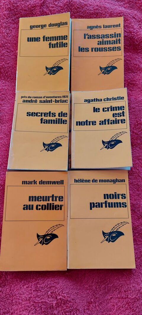 livres policier collection Le Masque 10 Paris 12 (75)