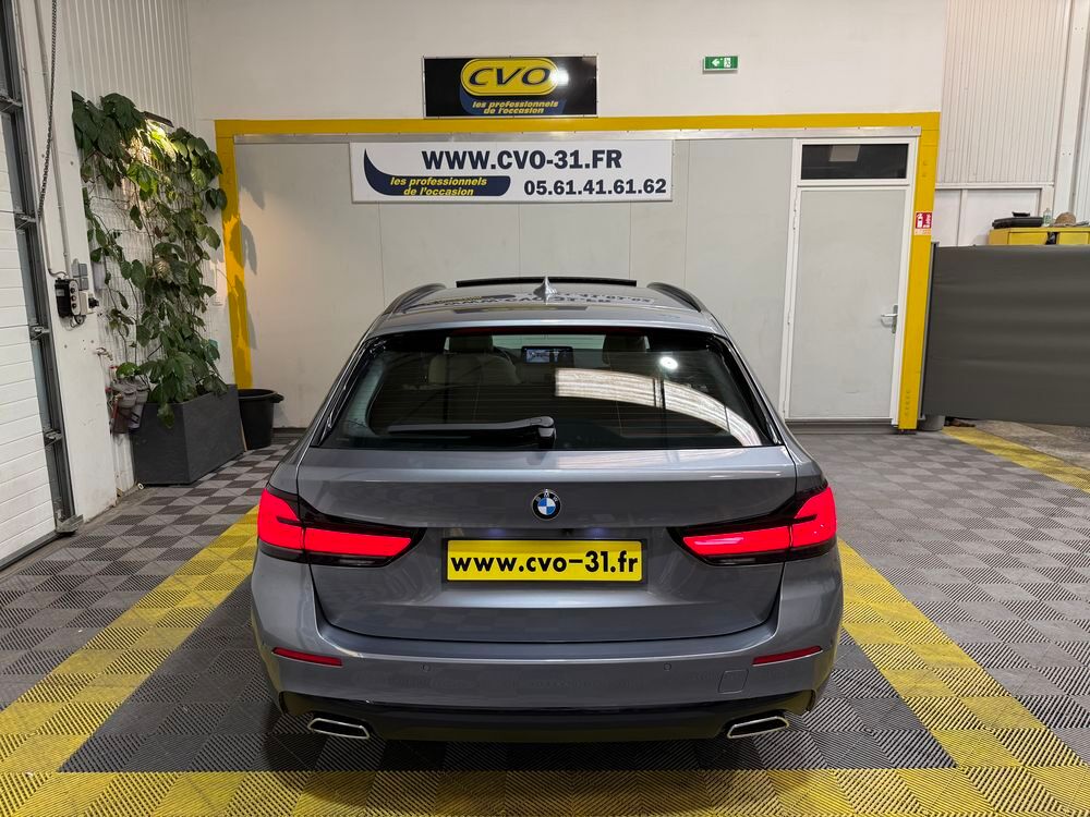 S&eacute;rie 5 Touring 518d TwinPower Turbo 150 ch BVA8 Lounge 2021 occasion 31100 Toulouse