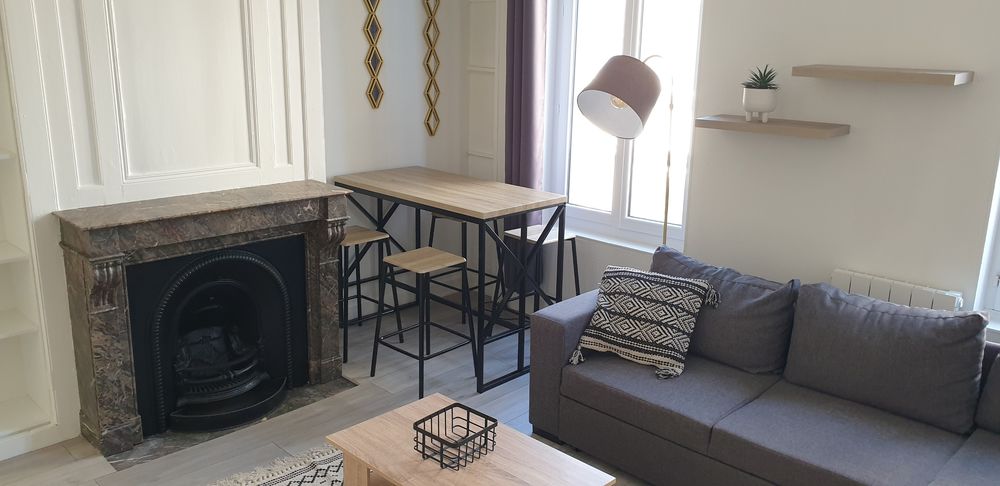 Location Appartement T2 entièrement rénové et meublé Danton Sainte Anne Le havre