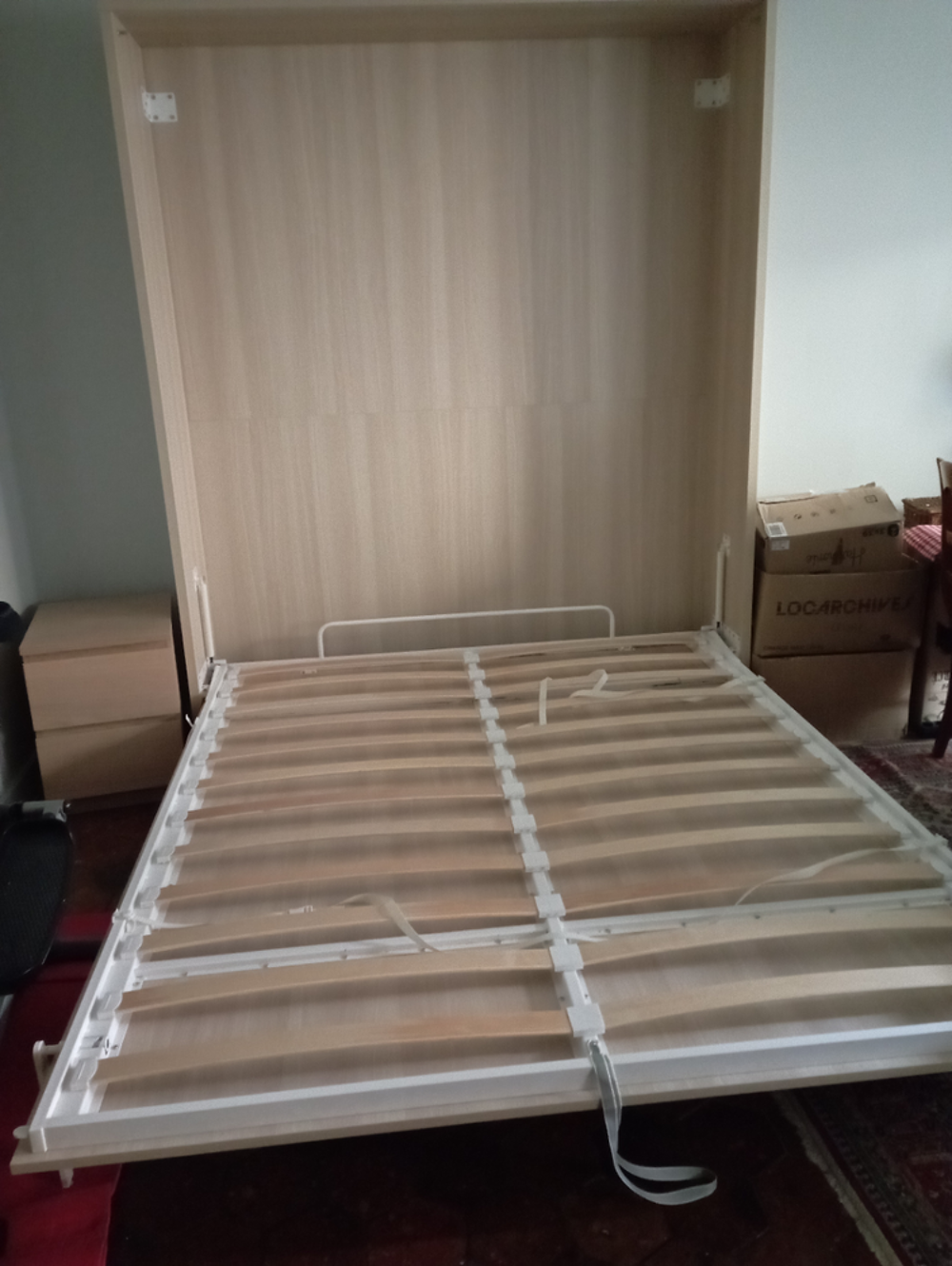 Armoire lit verticale AGATA couchage 160x200 cm Meubles