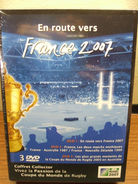 Coffret collector de 3 DVD coupes du monde de rugby
3 Reichstett (67)