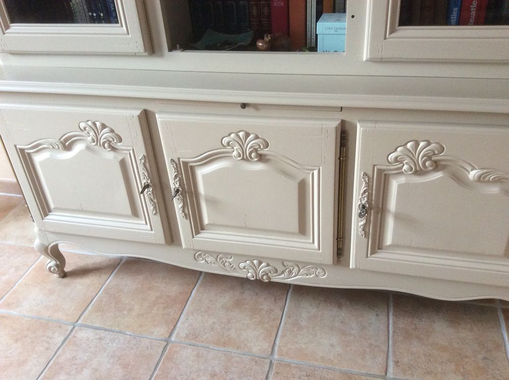 bibliotheque merisier style r&eacute;gence Meubles