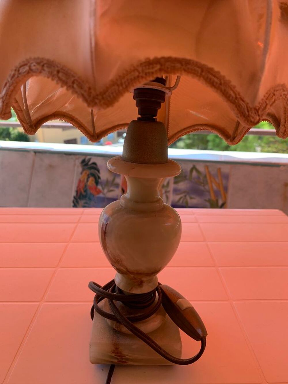 Lampes de chevet et lampe &eacute;lectrique imitation p&eacute;trole Décoration