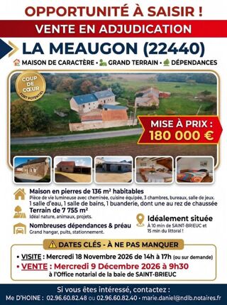 Vente Maison Maison de caractère avec dépendances La méaugon